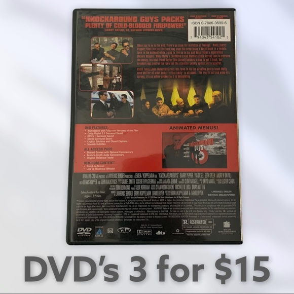 📀 Knockaround Guys DVD movie 📀 - Picture 2 of 3